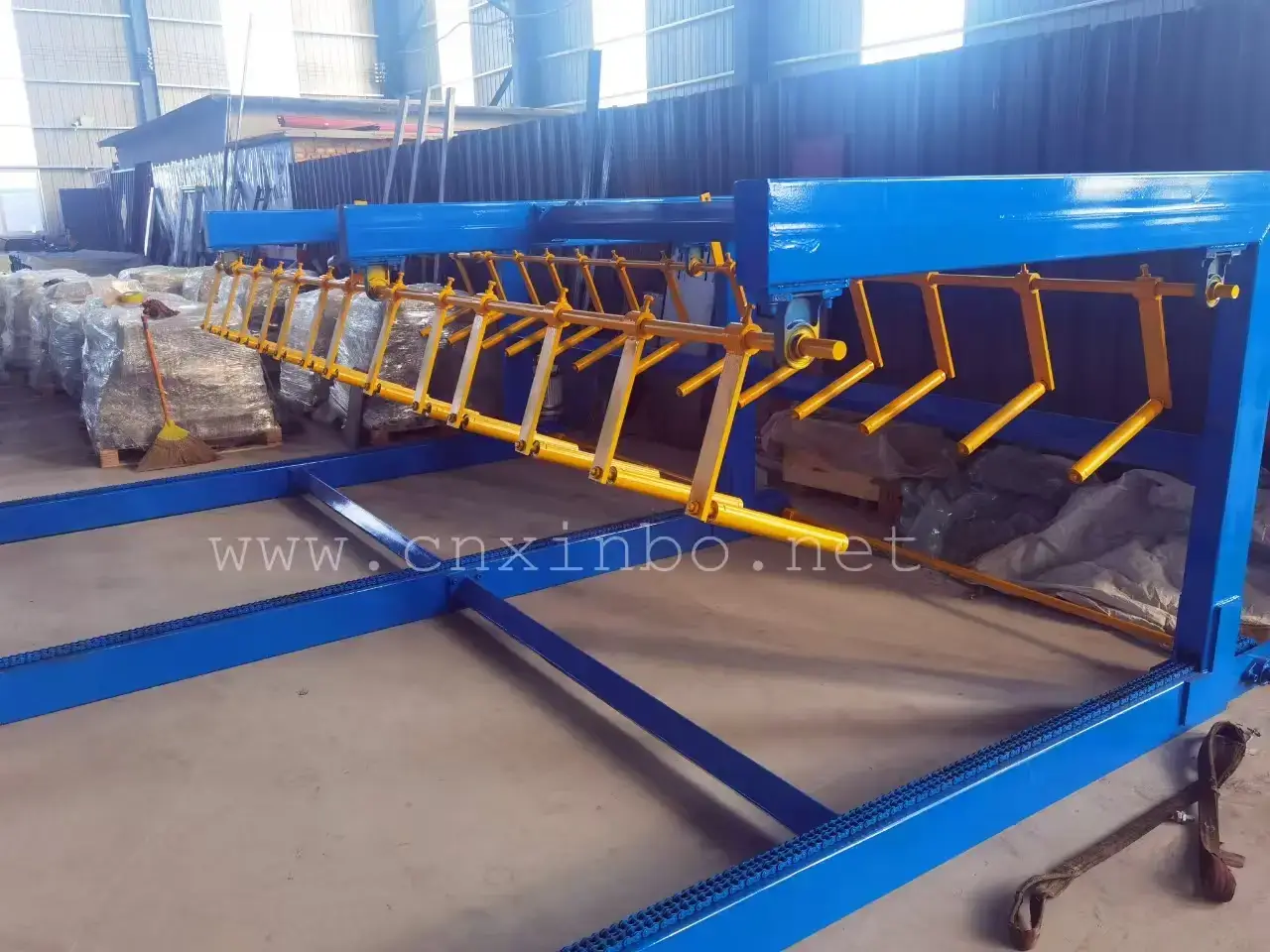 A roll forming machine is a type of equipment used in the manufacturing process that shapes metal sheets into desired profiles by passing them through a series of rollers.