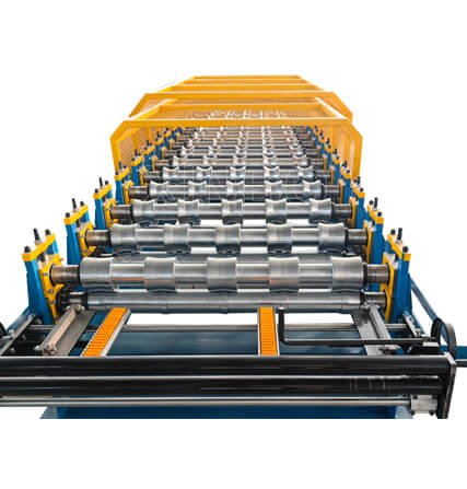 New Style Rib Roofing Sheet Roll Forming Machine with Safety Cover