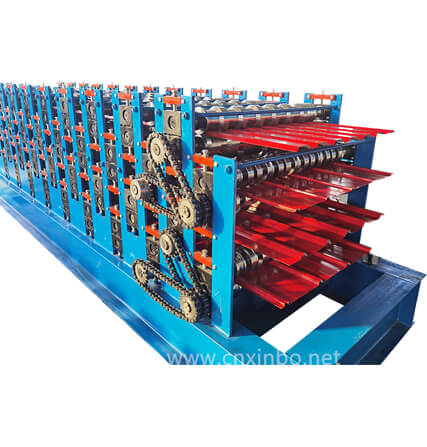 Four Layer Roof Sheet Roll Forming Machine