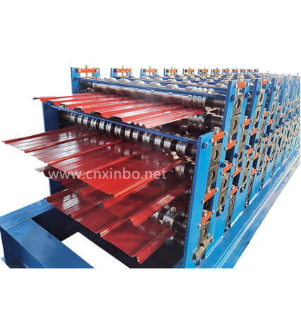 Four Layer Roof Sheet Roll Forming Machine