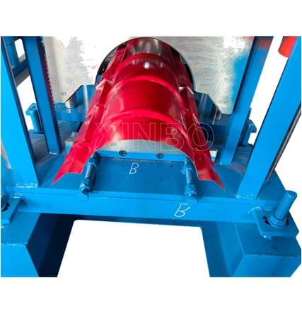 Ridge Cap Tile Roll Forming Machine