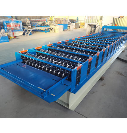 Corrugated Profile Steel Roofing Use Tile Roll Forming Making Machine