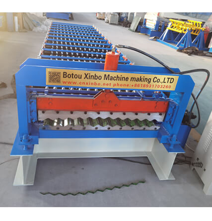 Corrugated Profile Steel Roofing Use Tile Roll Forming Making Machine