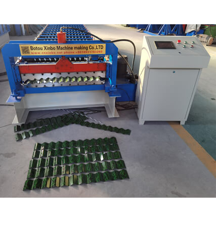 Corrugated Profile Steel Roofing Use Tile Roll Forming Making Machine