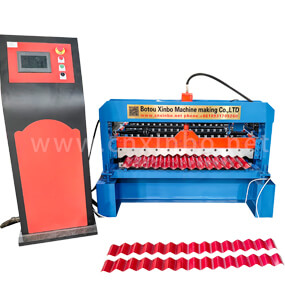 Automatic Corrugated Roof Sheet Roll Forming Machine