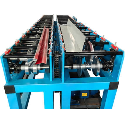 Double Running Water Gutter Machine