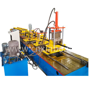 Automatic Sizes Changing C U Steel Channel Machine