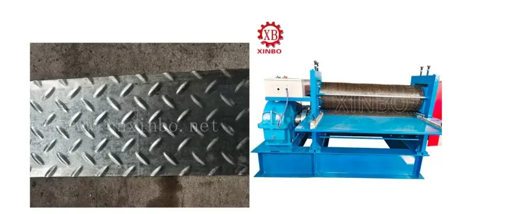 1China’s Best Antiskid Plate Steel Embossing Press Machines